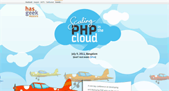Desktop Screenshot of phpcloud.hasgeek.com